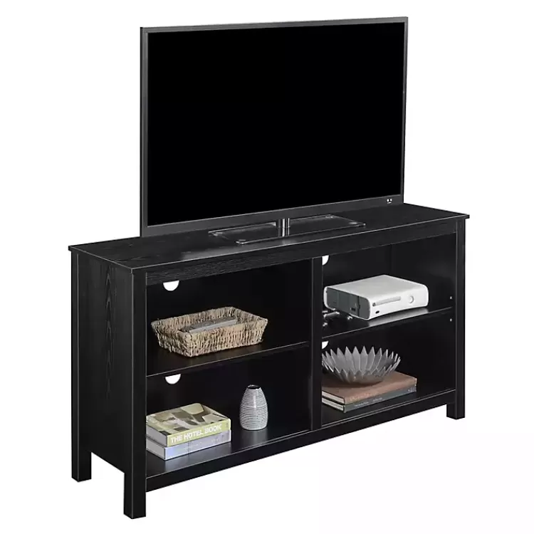black_montana_shelf_media_cabinet_2.webp Montana 4-Shelf Media Cabinet>Kirklands Home Online