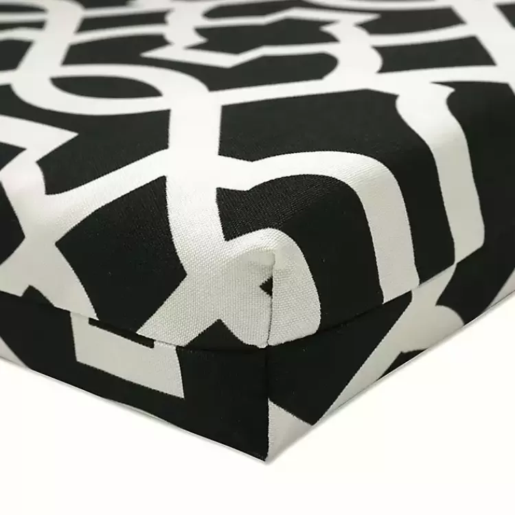 black_new_geometric_outdoor_chair_cushion_3.webp Black New Geometric Outdoor Chair Cushion>Kirklands Home Shop