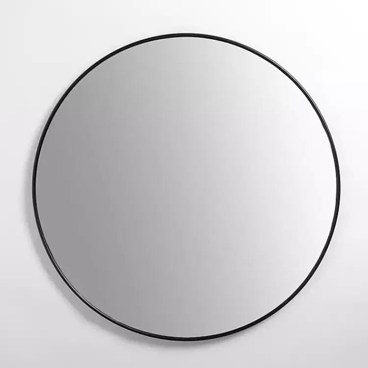 Nouveau Linear Round Mirror>Kirklands Home Cheap