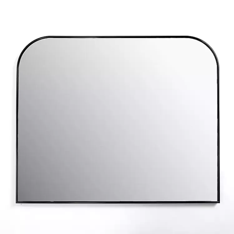 Black Nouveau Wide Arch Wall Mirror>Kirklands Home Best