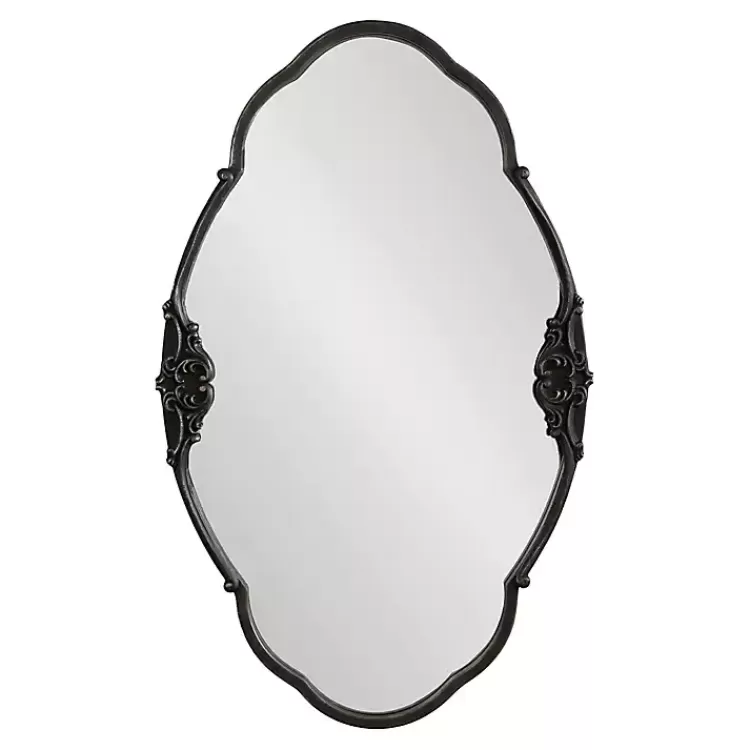 black_novella_baroque_wall_mirror_4.webp Black Novella Baroque Wall Mirror>Kirklands Home Fashion