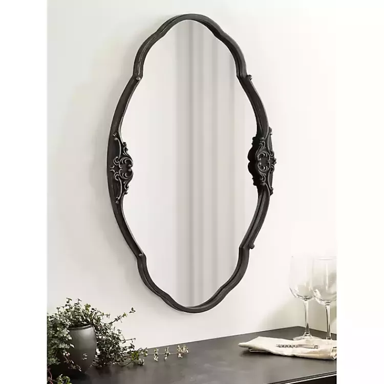 black_novella_baroque_wall_mirror_6.webp Black Novella Baroque Wall Mirror>Kirklands Home Fashion