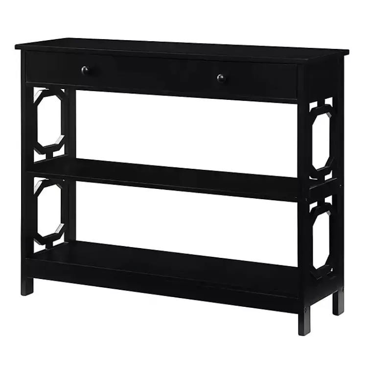 Octagon 2-Shelf Console Table>Kirklands Home Online