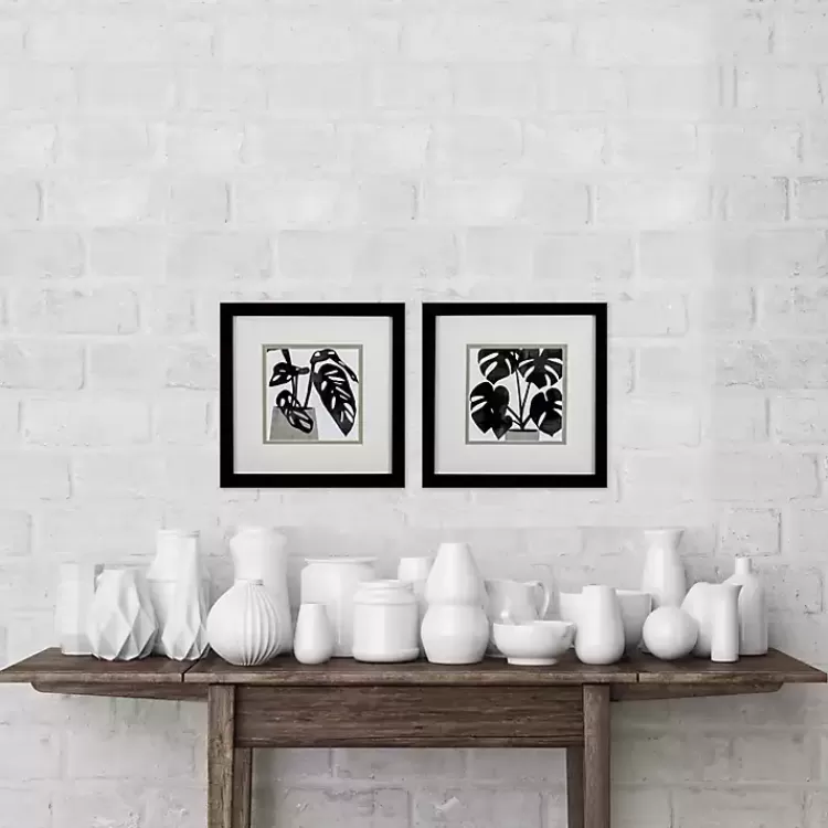 Black Plantling I Framed Art Prints, Set of 2>Kirklands Home Cheap