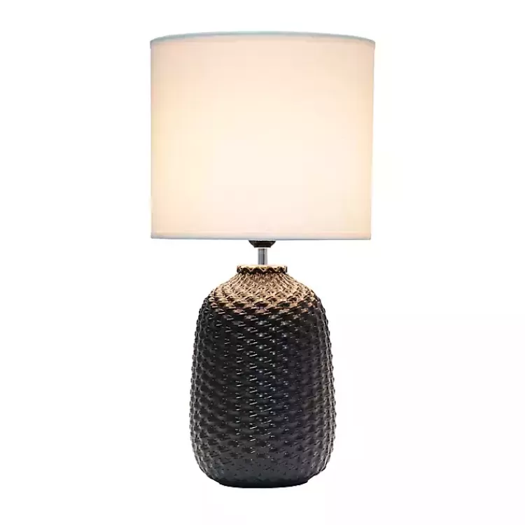 Purled Ceramic Table Lamp>Kirklands Home Online