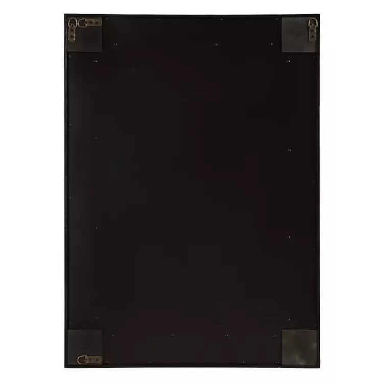 black_rattan_textured_rectangle_wall_mirror_3.webp Rattan Textured Rectangle Wall Mirror>Kirklands Home Discount
