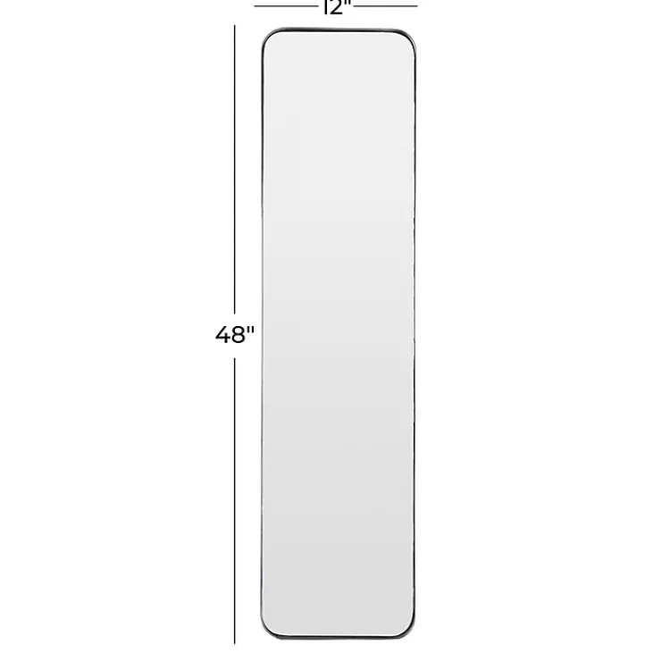 black_rectangle_beveled_wall_mirror_5.webp Rectangle Beveled Wall Mirror>Kirklands Home Best Sale