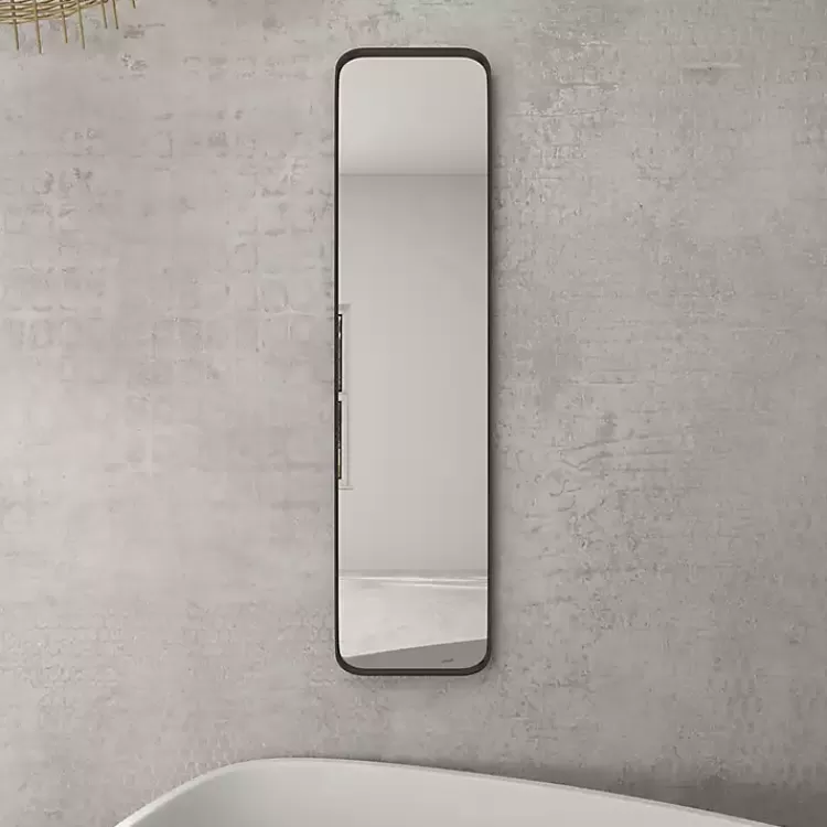 black_rectangle_beveled_wall_mirror_8.webp Rectangle Beveled Wall Mirror>Kirklands Home Best Sale