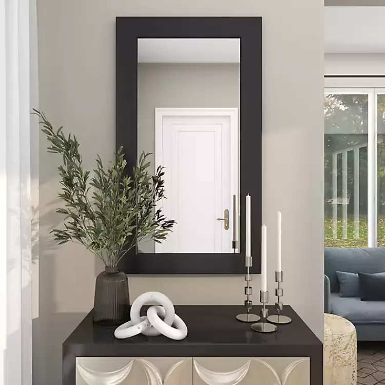 black_rectangular_wood_wall_mirror_x_in_7.webp Black Rectangular Wood Wall Mirror, 24x42 in.>Kirklands Home New