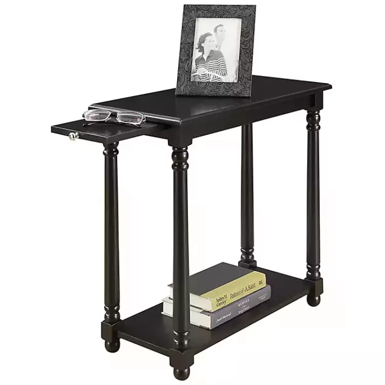black_regent_wood_accent_table_2.webp Regent Wood Accent Table>Kirklands Home Best Sale