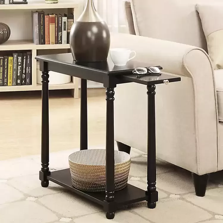 black_regent_wood_accent_table_3.webp Regent Wood Accent Table>Kirklands Home Best Sale