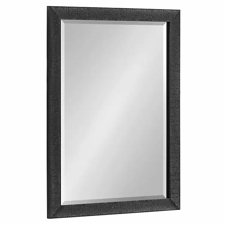 Black Reyna Rectangle Wall Mirror>Kirklands Home Hot