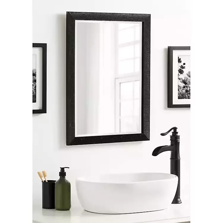 black_reyna_rectangle_wall_mirror_5.webp Black Reyna Rectangle Wall Mirror>Kirklands Home Hot