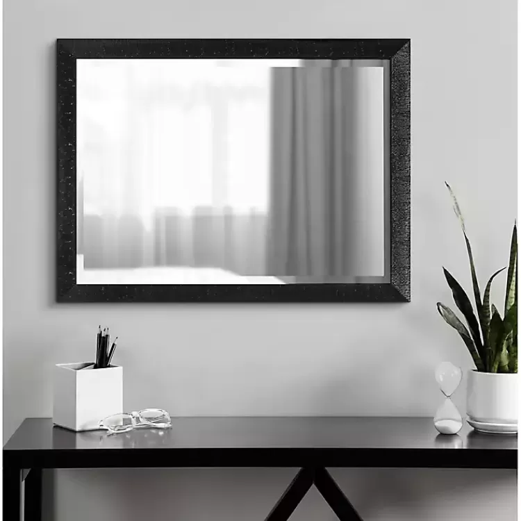 black_reyna_rectangle_wall_mirror_6.webp Black Reyna Rectangle Wall Mirror>Kirklands Home Hot