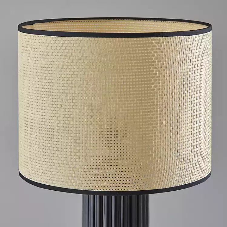 Black Ribbed Primrose Table Lamp>Kirklands Home Hot