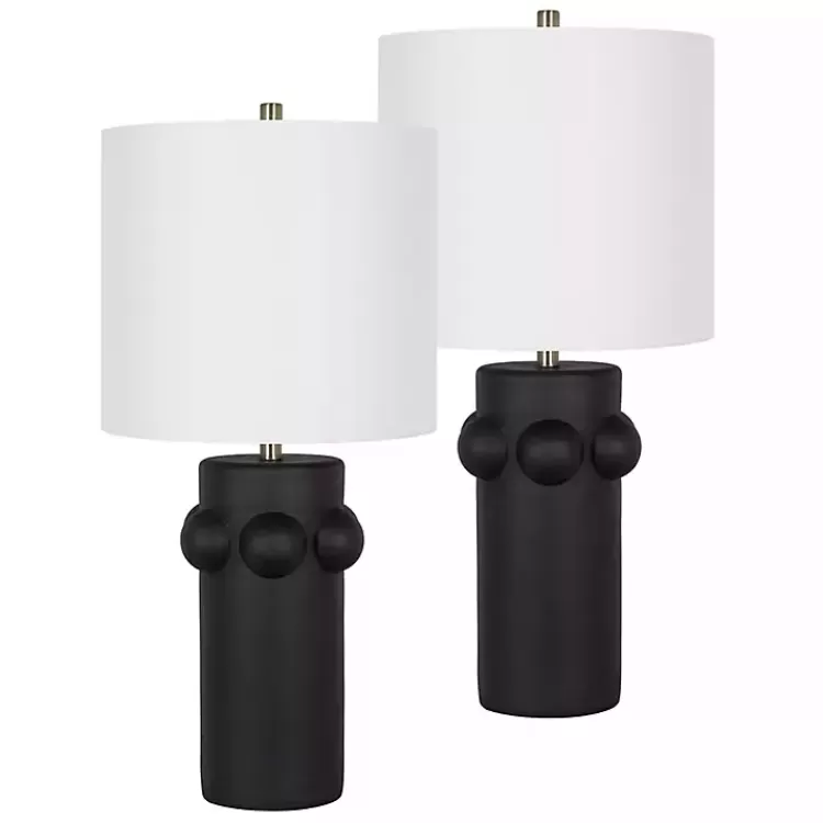 Black Robust Table Lamps, Set of 2>Kirklands Home Best
