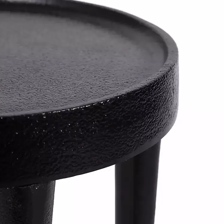 black_round_modern_cocktail_table_2.webp Round Modern Cocktail Table>Kirklands Home Flash Sale