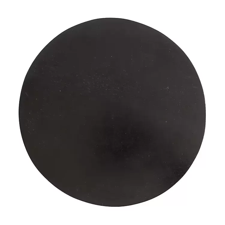 black_round_wood_devon_accent_table_3.webp Round Wood Devon Accent Table>Kirklands Home Shop