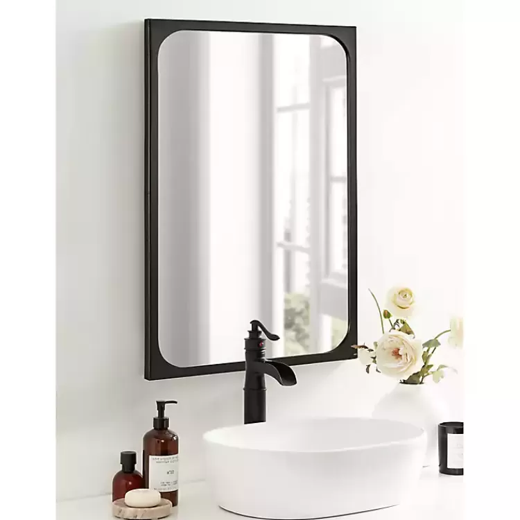 black_rounded_rectangle_wall_mirror_5.webp Rounded Rectangle Wall Mirror>Kirklands Home Discount