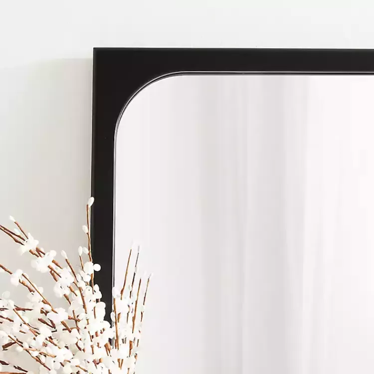 black_rounded_rectangle_wall_mirror_8.webp Rounded Rectangle Wall Mirror>Kirklands Home Discount