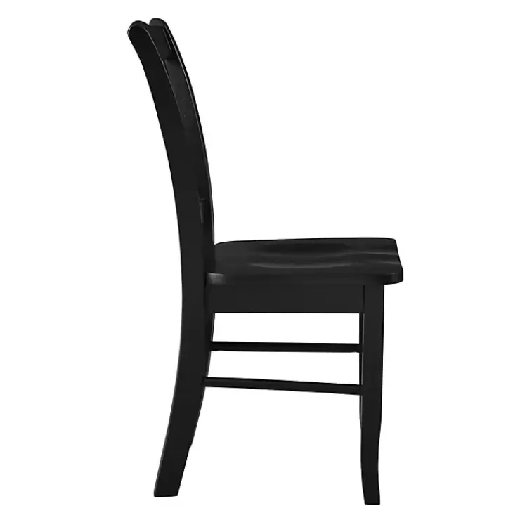 black_shaker_wood_dining_chairs_set_of__3.webp Shaker Wood Dining Chairs, Set of 2>Kirklands Home Best