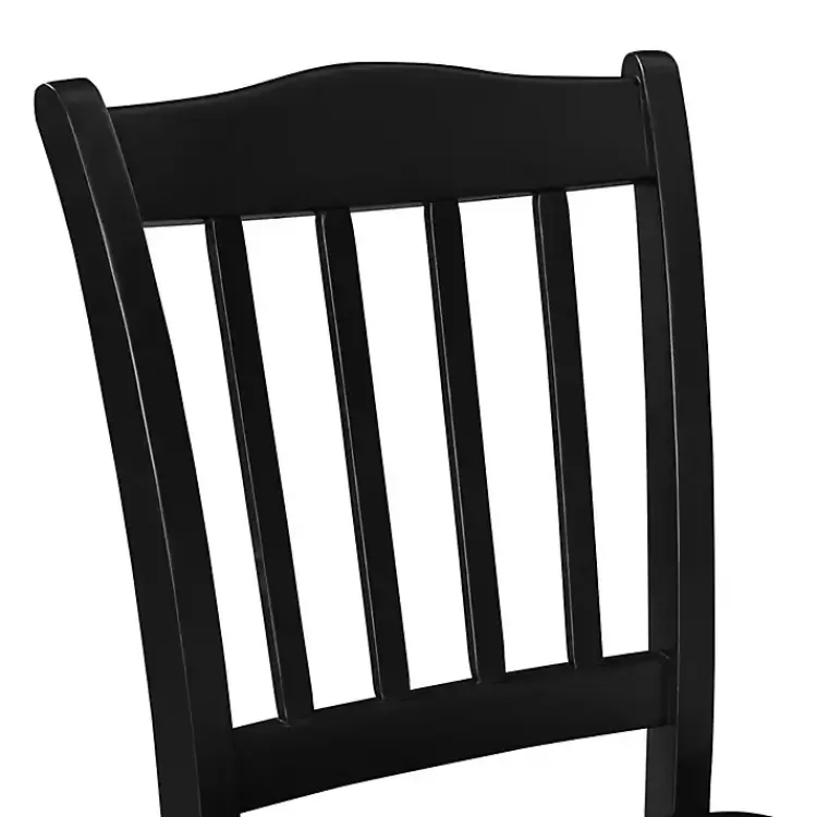 black_shaker_wood_dining_chairs_set_of__5.webp Shaker Wood Dining Chairs, Set of 2>Kirklands Home Best