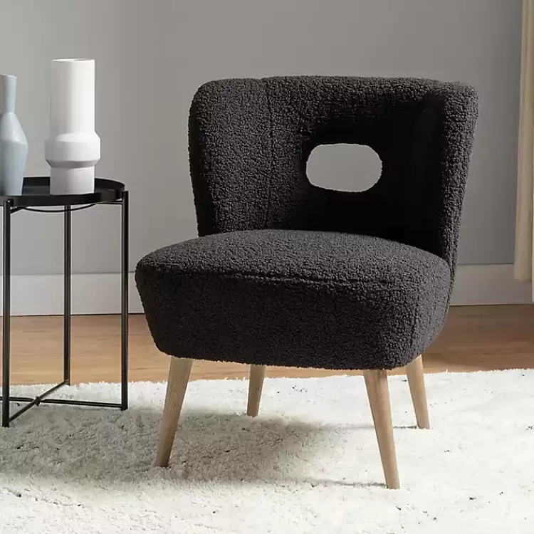 Sherpa Barrel Accent Chair>Kirklands Home Best