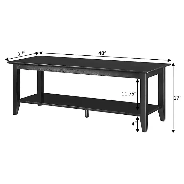 black_simple_rectangular_coffee_table_3.webp Simple Rectangular Coffee Table>Kirklands Home Sale