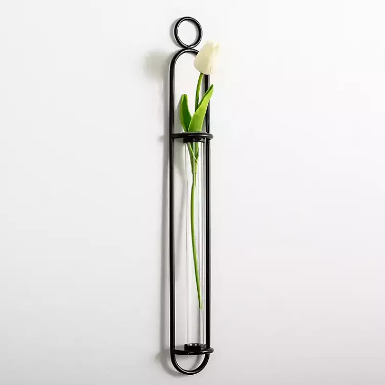 black_singular_glass_wall_budvase_2.webp Black Singular Glass Wall Budvase>Kirklands Home Store