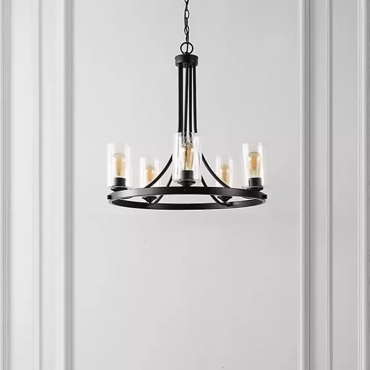 Sloped Round Adjustable Chandelier>Kirklands Home Hot