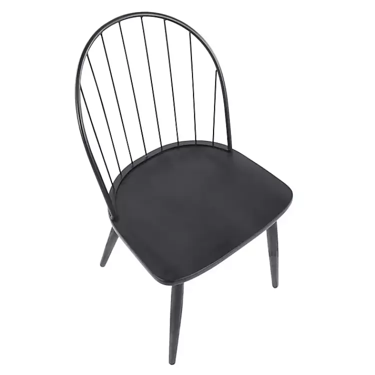 black_spindle_high_back_dining_chairs_set_of__4.webp Spindle High Back Dining Chairs, Set of 2>Kirklands Home New