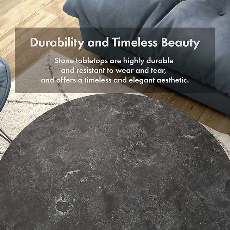 black_stone_and_metal_geometric_coffee_table_4.webp Stone and Metal Geometric Coffee Table>Kirklands Home Shop