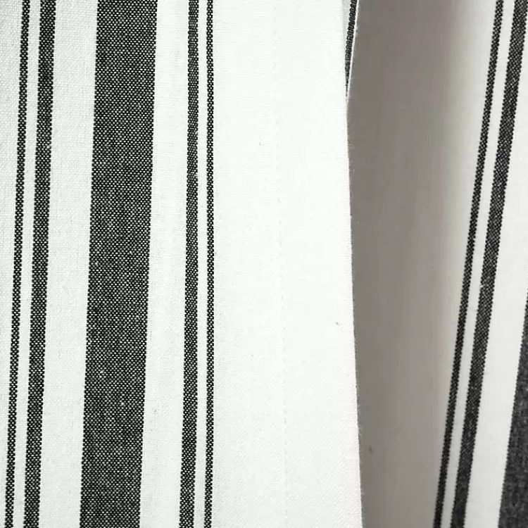 black_stripe_farmhouse_curtain_panel_set__in_5.webp Stripe Farmhouse Curtain Panel Set, 95 in.>Kirklands Home Sale