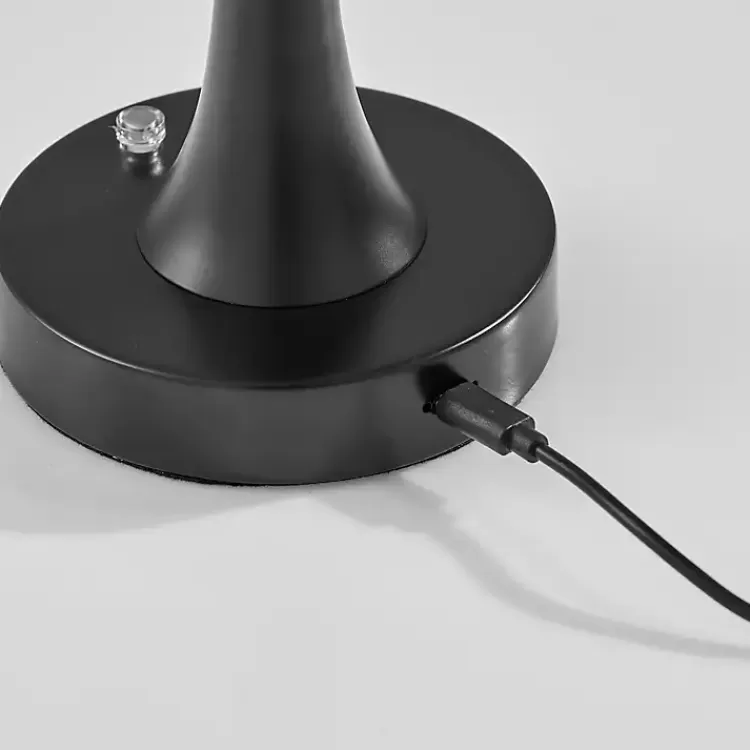 black_tapered_dome_frosted_light_cordless_lamp_2.webp Tapered Dome Frosted Light Cordless Lamp>Kirklands Home Cheap