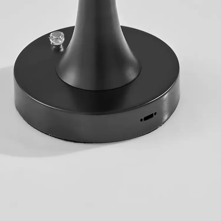 black_tapered_dome_frosted_light_cordless_lamp_3.webp Tapered Dome Frosted Light Cordless Lamp>Kirklands Home Cheap