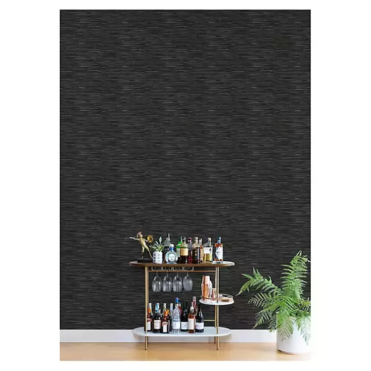 black_textured_grassweave_peel__stick_wallpaper_2.webp Textured Grassweave Peel & Stick Wallpaper>Kirklands Home Cheap
