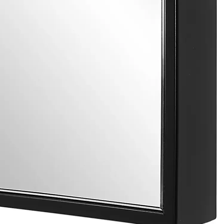 black_thin_frame_rectangle_wall_mirror_4.webp Black Thin Frame Rectangle Wall Mirror>Kirklands Home Discount