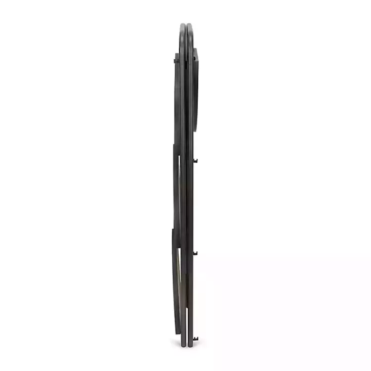 black_tier_foldable_corner_shelf_6.webp Black 4-Tier Foldable Corner Shelf>Kirklands Home Shop