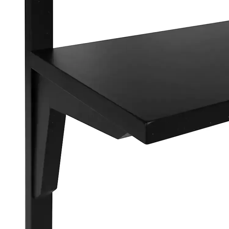 black_traditional_twotiered_wall_shelf_3.webp Traditional Two-Tiered Wall Shelf>Kirklands Home Best