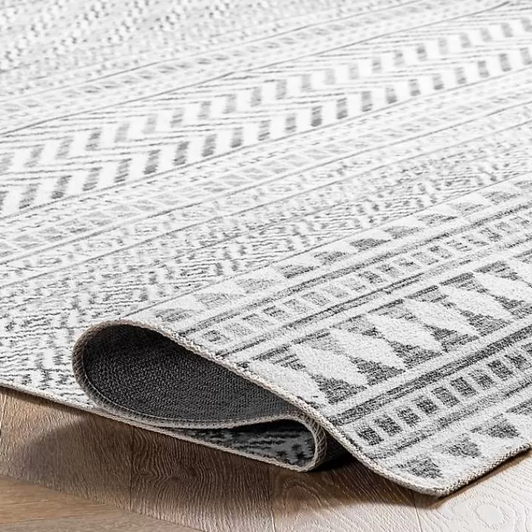 black_tribal_geometric_washable_area_rug_x_3-1.webp Black Tribal Geometric Washable Area Rug, 6x9>Kirklands Home Store