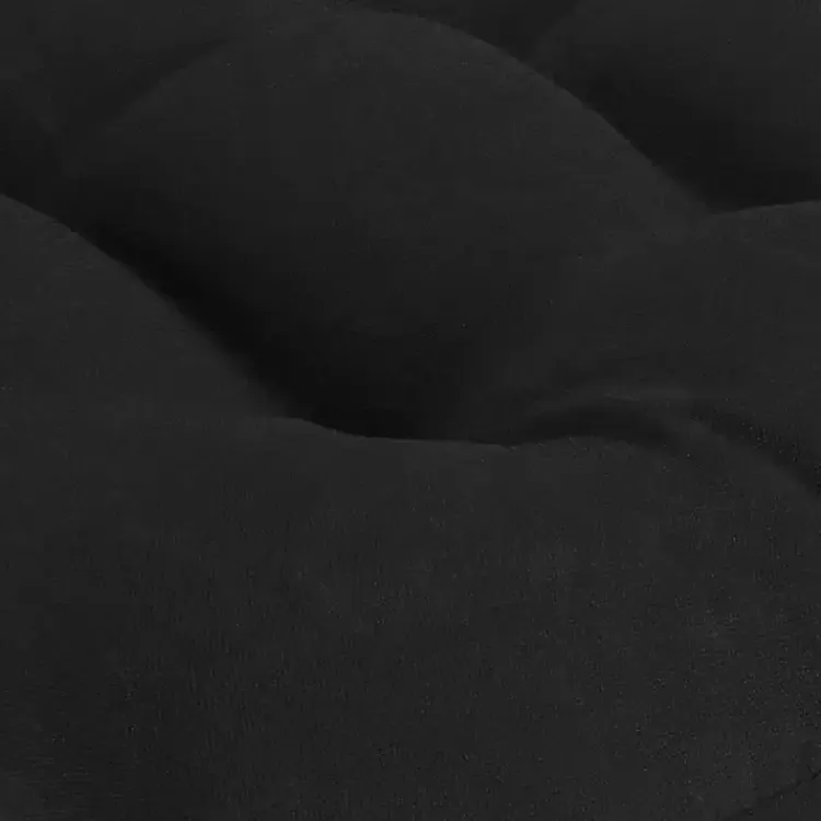 black_tufted_outdoor_chair_cushions_set_of__2.webp Tufted Outdoor Chair Cushions, Set of 2>Kirklands Home Cheap