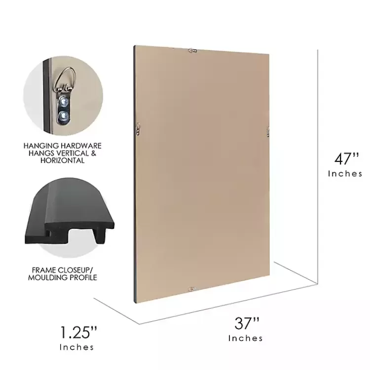 black_two_step_beveled_frame_vanity_mirror_5.webp Black Two Step Beveled Frame Vanity Mirror>Kirklands Home Cheap
