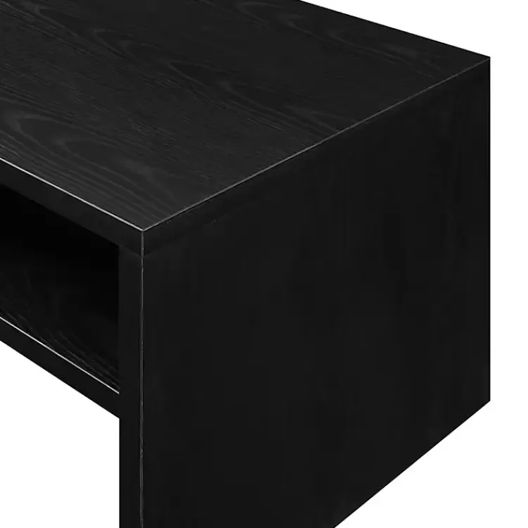 black_wakefield_shelf_coffee_table_3.webp Wakefield Shelf Coffee Table>Kirklands Home Store