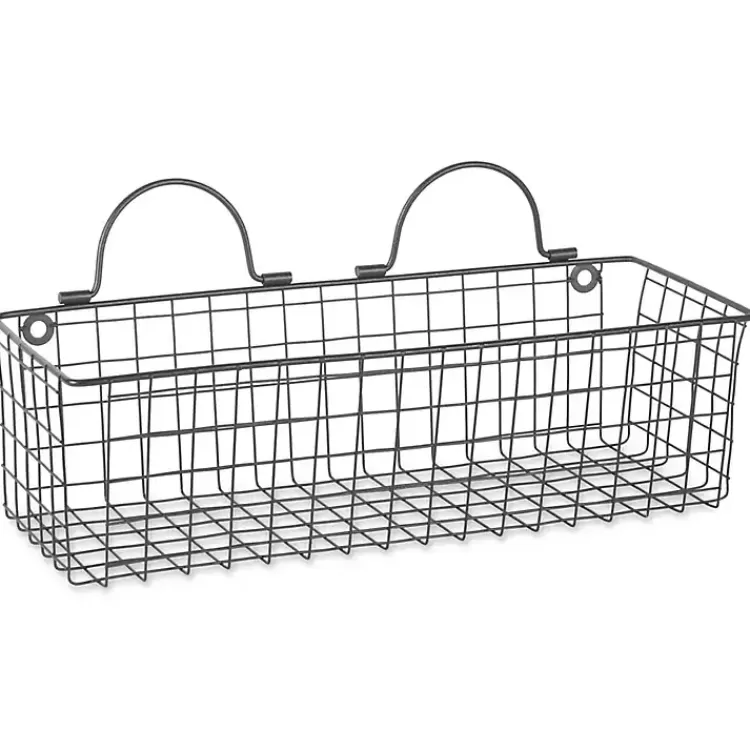 black_wall_hanging_wire_baskets_set_of__4.webp Black Wall Hanging Wire Baskets, Set of 2>Kirklands Home Shop