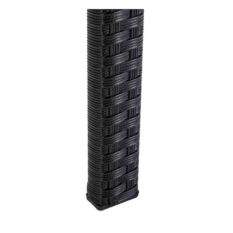 black_wicker_frame_pc_outdoor_living_set_6.webp Black Wicker Frame 4-pc. Outdoor Living Set>Kirklands Home Outlet