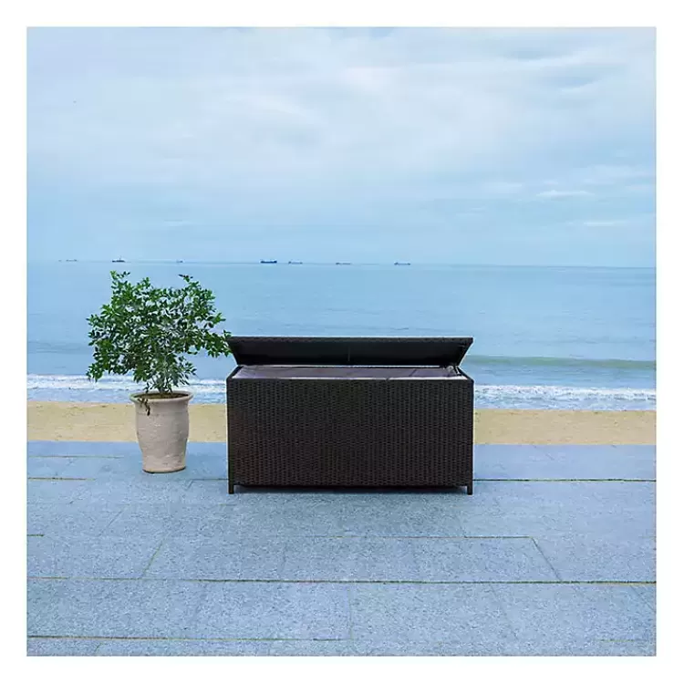Wicker Outdoor Storage Box>Kirklands Home Cheap