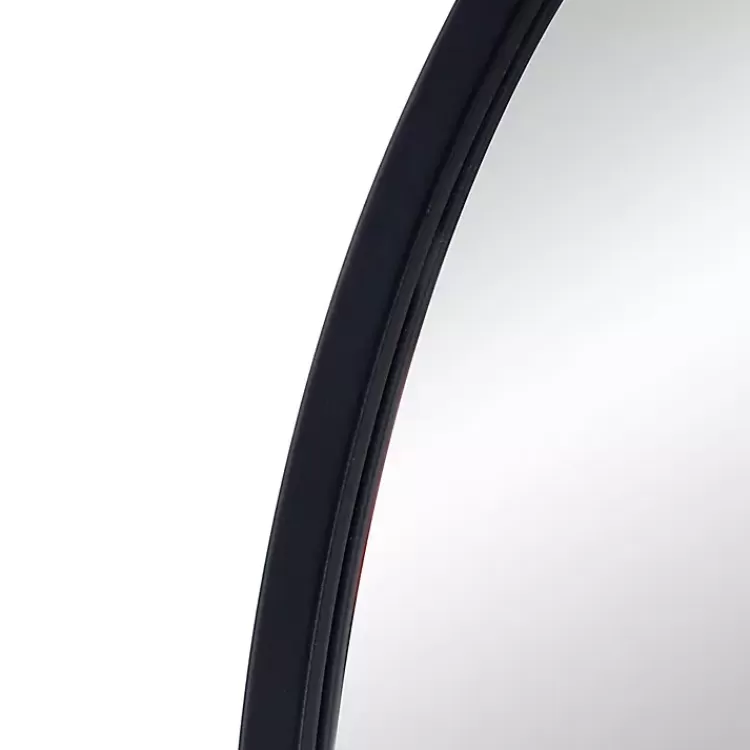black_wide_arched_wall_mirror_2.webp Wide Arched Wall Mirror>Kirklands Home Fashion