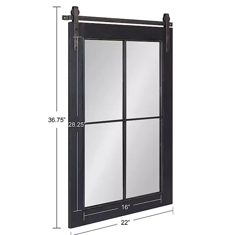 black_windowpane_kates_mirror_x_in_4.webp Windowpane Kates Mirror, 23x36 in.>Kirklands Home Clearance