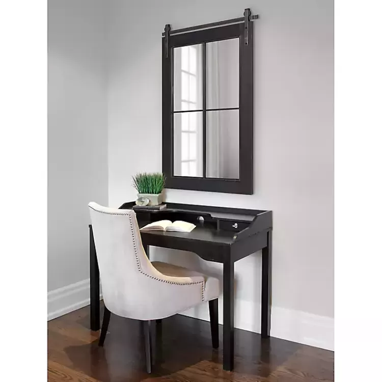 black_windowpane_kates_mirror_x_in_6.webp Windowpane Kates Mirror, 23x36 in.>Kirklands Home Clearance