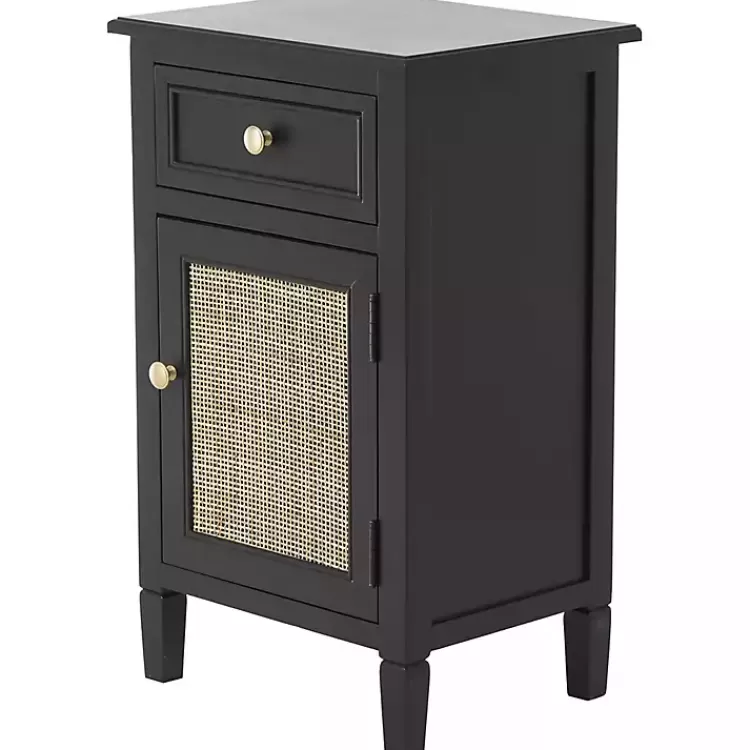Wood & Natural Rattan Small Cabinet>Kirklands Home Fashion